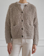 Luna Boucle Cardigan